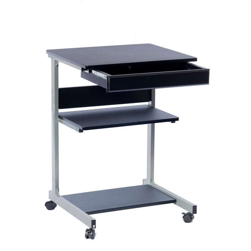 Chariot roulant pour ordinateur portable avec rangement