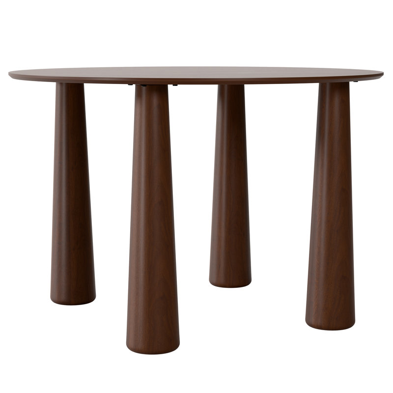 Table de salle à manger Caitlyn, Noyer, H 30 po x L 45 po x l 45 po