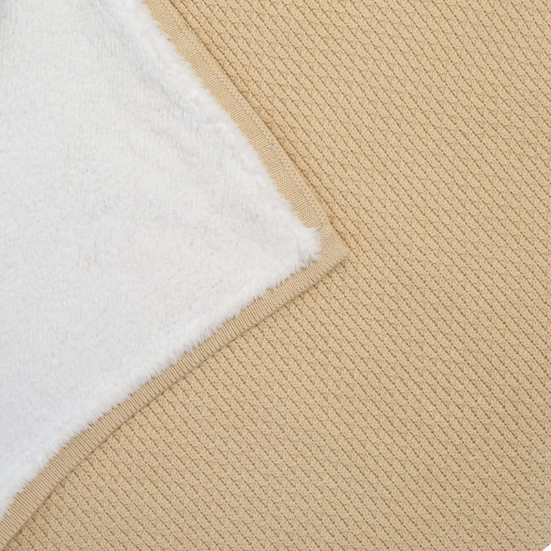 Thorun Cotton Baby Blanket, Cream