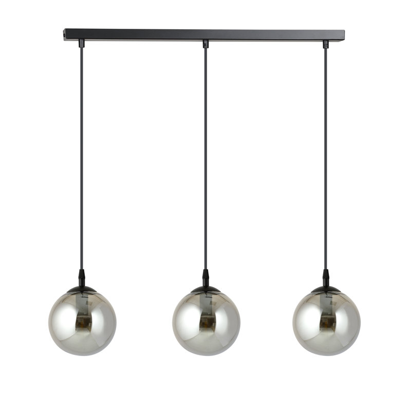 Harley 3 - Light Sphere Pendant, Graphite