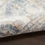 Tapis gris / bleu lavable à la machine Labounty-516022274