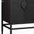 Modern 2 Door Wooden Storage Cabinet With Metal Legs, Two-Tier Storage For Living Room, Entryway And Dining Room
