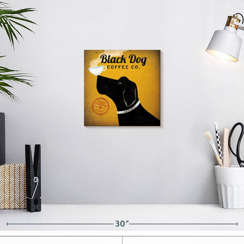Tergel Black Dog Coffee Co, H 10 po x l 10 po