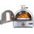 Mont Alpi Heavy Duty 17"W x 18"D x 19"H Stainless Steel Premium Outdoor Kitchen Countertop Table Top Portable Propane Gas Pizza Oven with Thermometer + Drip Tray + 12" Pizza Stone - Great for Camping, Backyard and Tailgating - Natural Gas Convertible