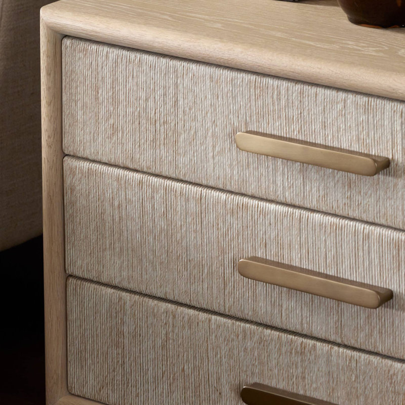 Rosenell Closed Nightstand, White