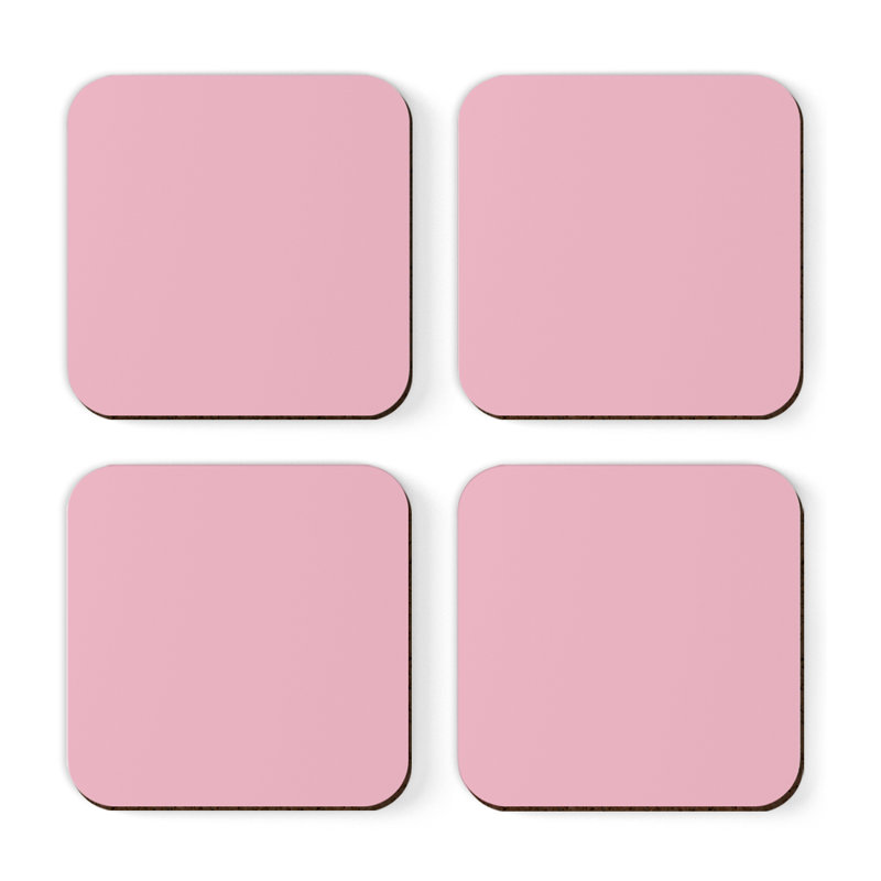 Sous-verre café, Rosé