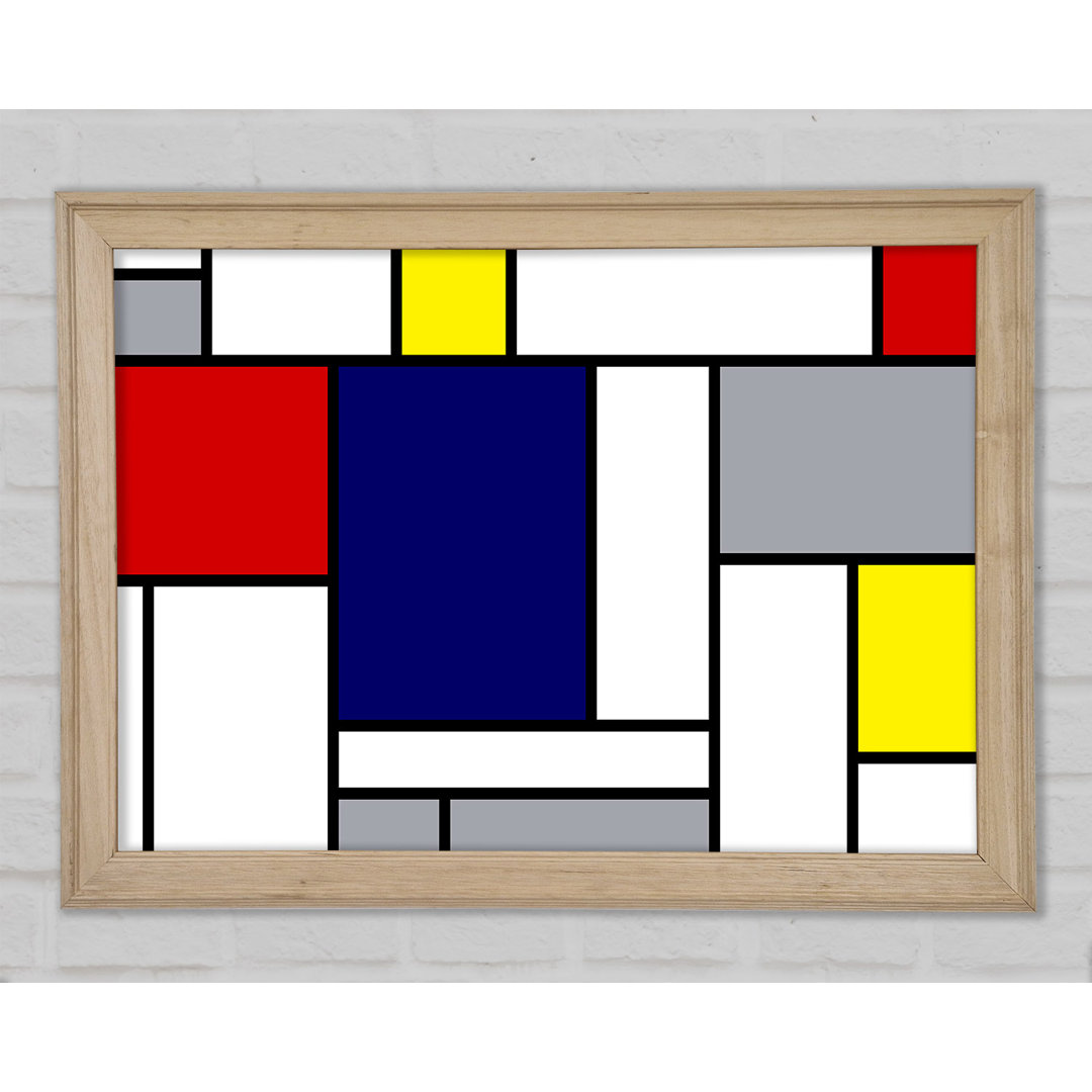 Rectangles Of Colour - Einzelne Bilderrahmen Kunstdrucke