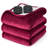 Electric Blanket - Dual Control Heated Blanket, Fast Heating with 10 Time Settings & 10 Heat Settings-102238476-102238483