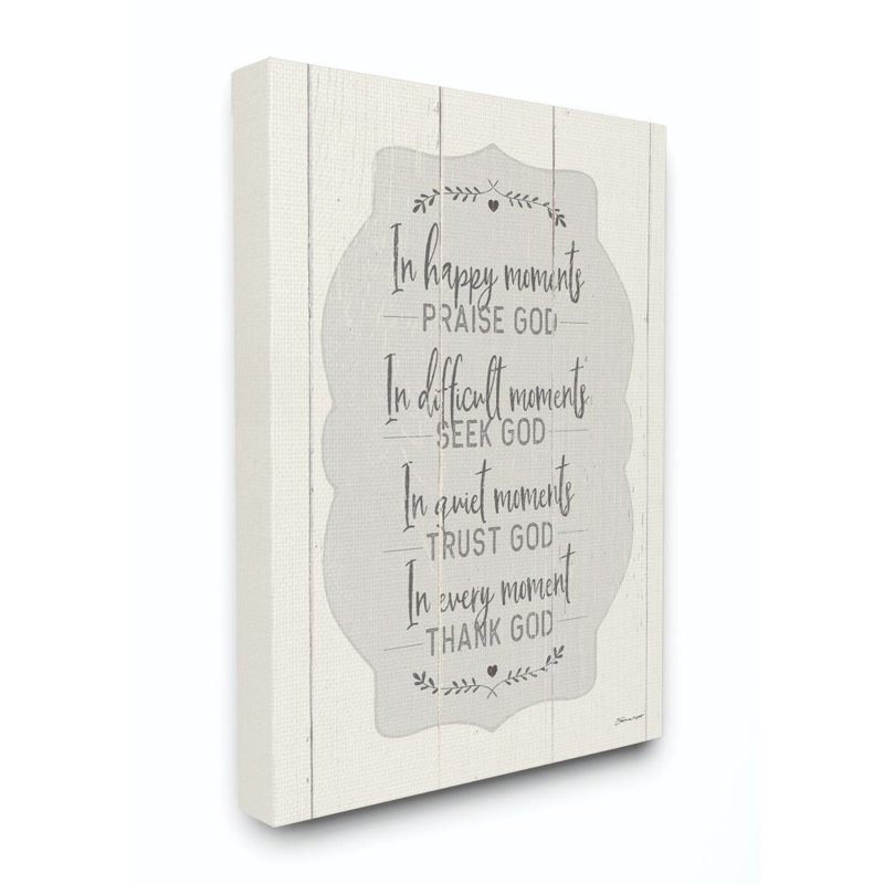 Impression sur toile, «Happy Happy Moments», Toile tendue, H 20 po x l 16 po x P 1,5 po