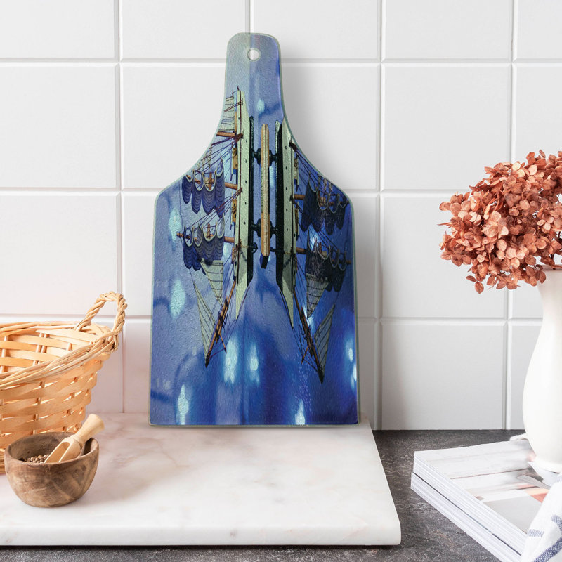 Planche à découper en verre trempé Ambesonne