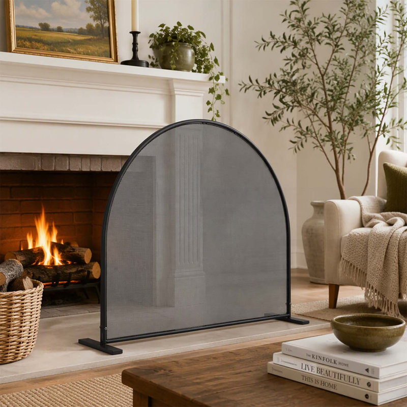 Iron Fireplace Screen