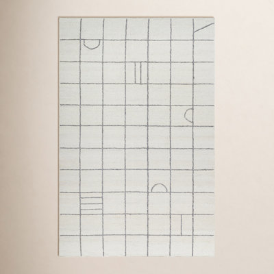 Loeb Flatweave Checkered Rug