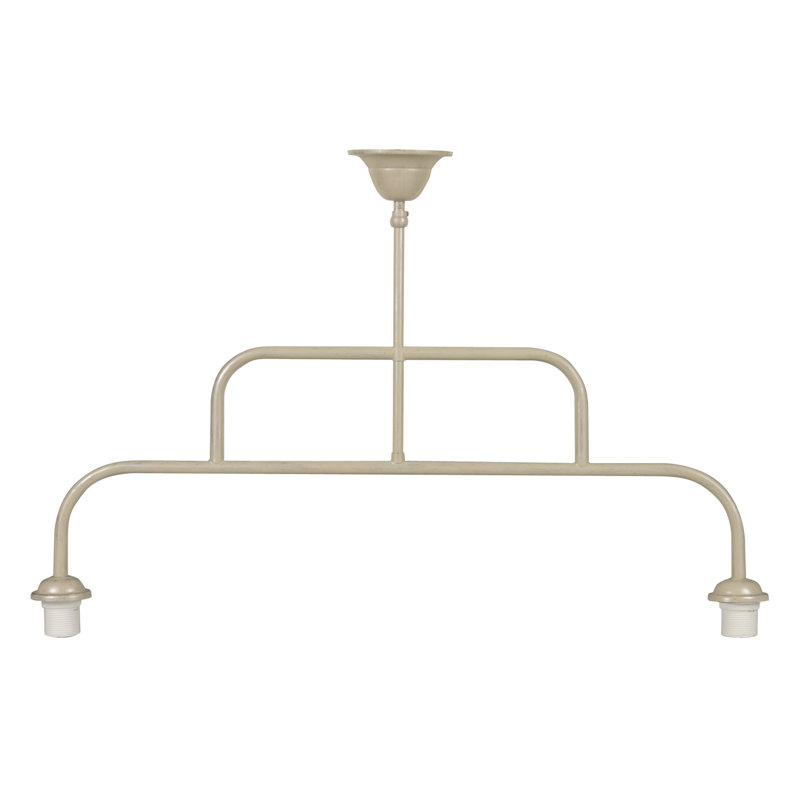 San Pablo - Light Kitchen Island Pendant, Beach Ivory Metal
