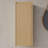 Wall cabinet with one door and shelf