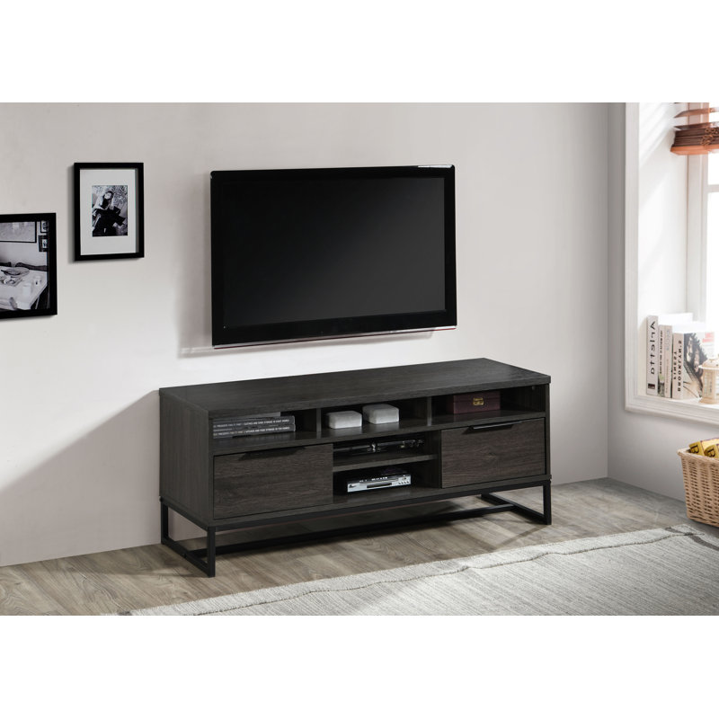 Holli Unfinished TV Stand for TVs up to 43", Dark Espresso