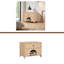 Table d'appoint 1 tiroir Mid-Century