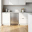 Eorice 24" 180-Can Indoor/Outdoor Under Counter Beverage Refrigerator, Built-In or Freestanding, Curved Handle