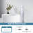 High Arc Single Handle Single Hole Bathroom Faucet With Drain Kit-111055919