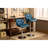 Glasgow Contemporary Tufted Adjustable Height Hidraulic Bar Stools, Set of 2-1692557166