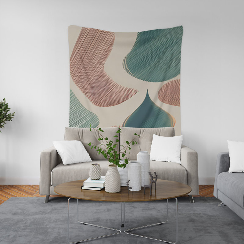 Tapisserie murale, H 60 po x l 51 po