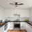 Ceiling Fan With Lights 42 Inch Flush Mount Ceiling Fan With Remote Control, ABS Blades Modern Outdoor Ceiling Fans For Bedroom/Farmhouse/Patio/Indoor, Quiet DC Motor