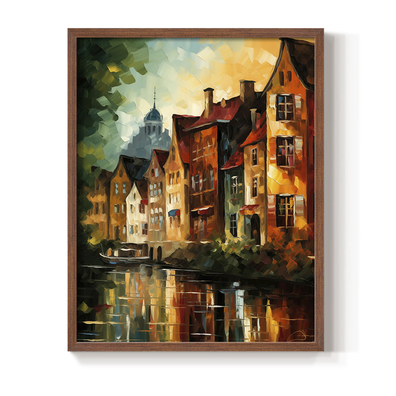 "Paysages série CCLxx", Noyer, H 30 po x l 24 po