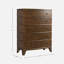 Commode 5 tiroirs Burl Oak -122481400