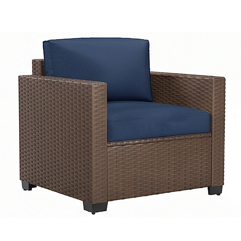 7 Piece Sectional Seating Group With , Coffee Table, 6317Bu-B, Blue