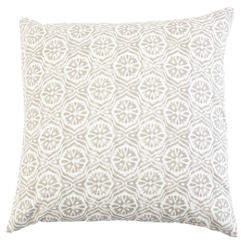 Coussin Fairfield, Brun clair, 20 po x 20 po