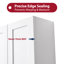 Armoire murale de salle de bain l 19 po x H 27 po avec tablette réglable Shake Style