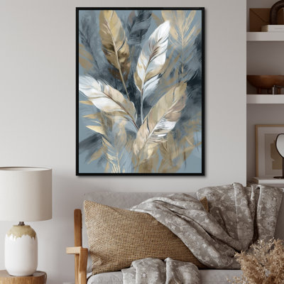 Rolfke Gold And Grey Impressions Of Bohemian Energy II On Canvas Print