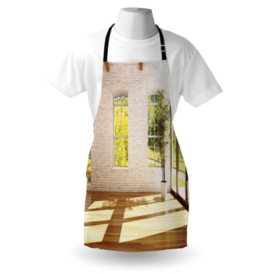 No Pattern Bib Apron