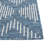 Wallington Geometric Machine Woven Polypropylene Area Rug in Blue-636223967