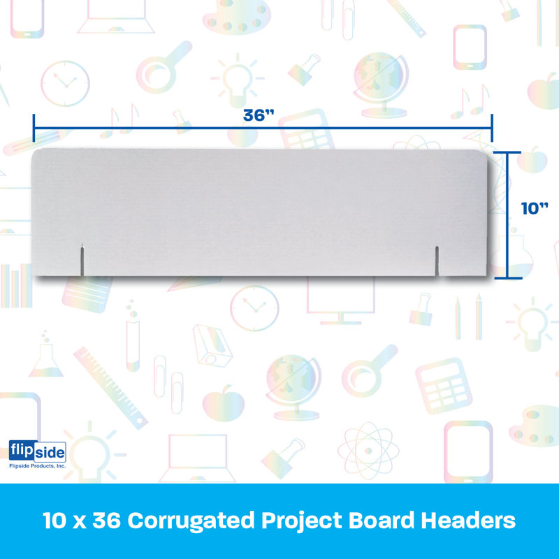 1 Ply White Header Pack of 10