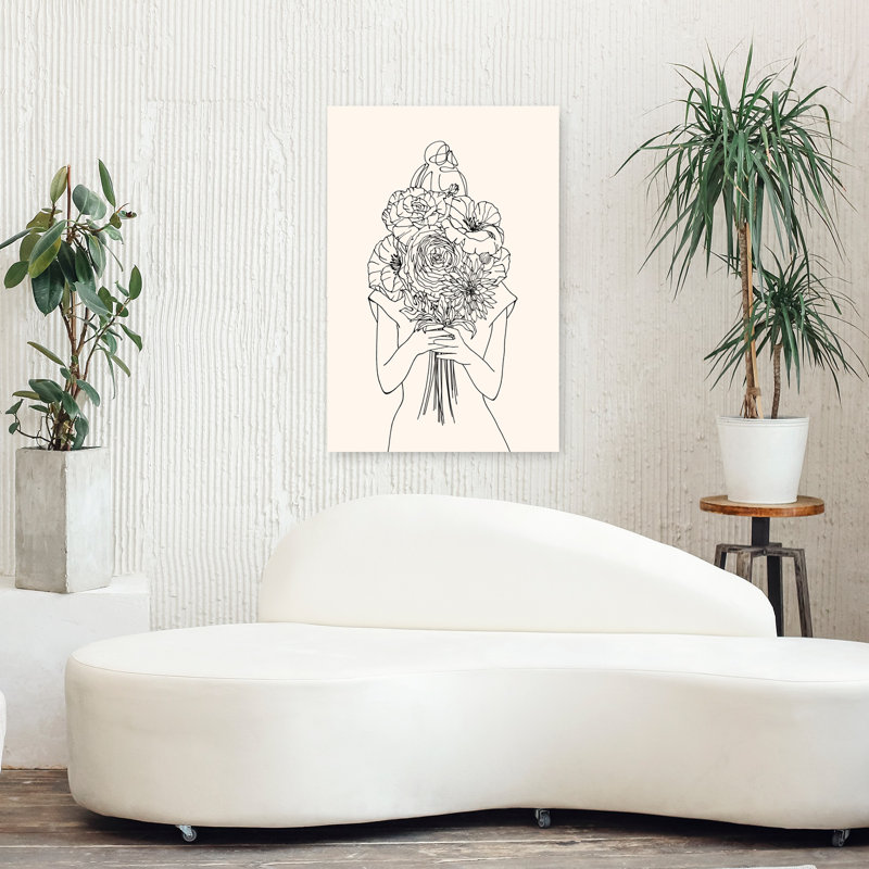 Art contemporain, art contemporain abstrait, H 24 po x l 16 po