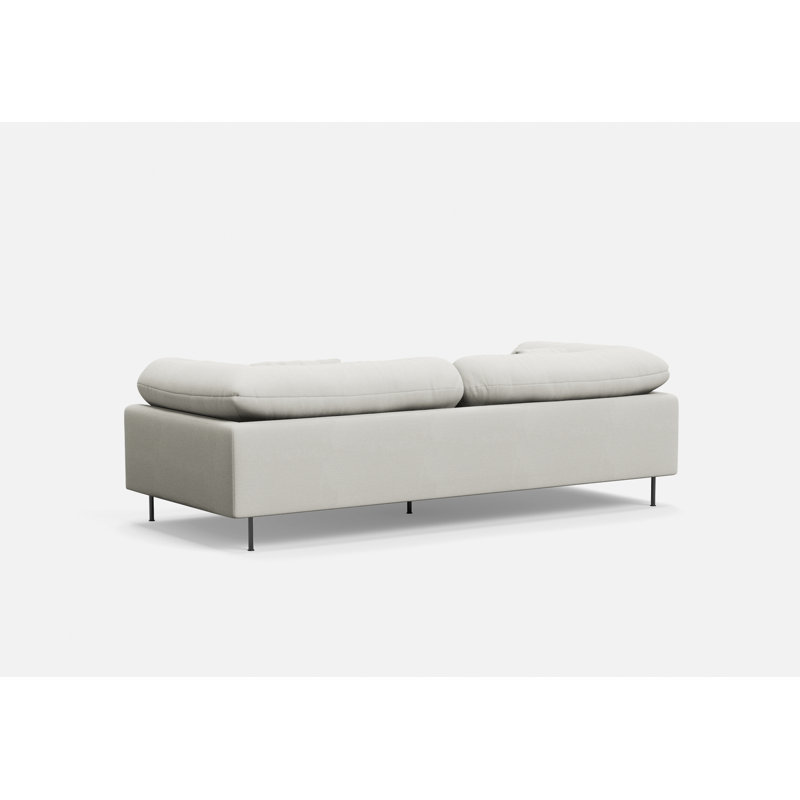 Collar 2.5-Seater, Cotton Blend, Ivory