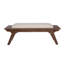 Banc en bois massif avec assise rembourrée Noah-123273946