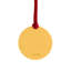 Festive Dancing Hours Ornament, Cane & White