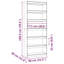 Paravent en bois de pin massif-125417722-125417712