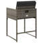 Outdoor Patio Dining Armchair with Cushion-1342042216-1342042221