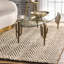 Norcross Chevron Jute / Sisal Hand Woven Area Rug-4760088
