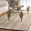 Norcross Chevron Jute / Sisal Hand Woven Area Rug-4760090