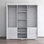 Armoire blanche 71 "avec miroir Monaco 71"-1337071387