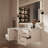 Geneva 48" Wall-Mounted Single Bathroom Vanity Set-495609821-411367802