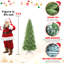  Arbre de Noël mince - 424 pointes, branches en PE + PVC-1222394508
