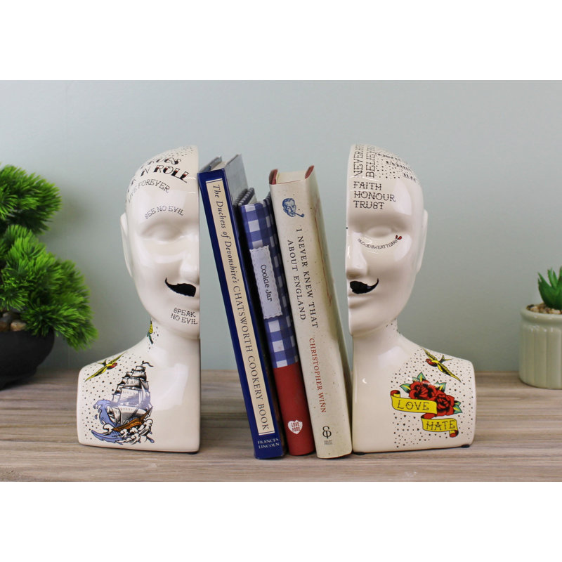 Ceramic Bookends