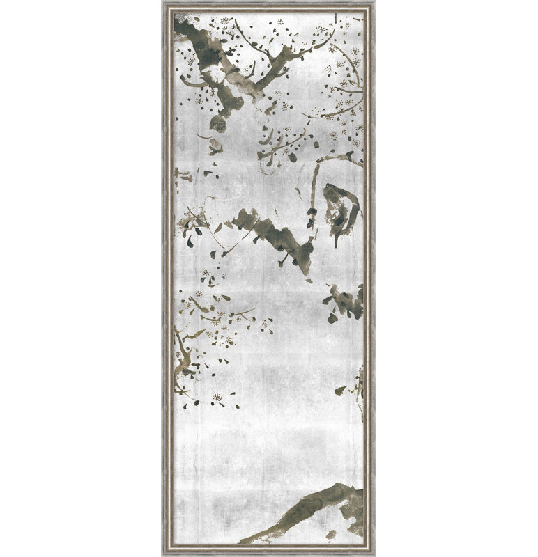 Flowering Plum Tree 2 Print by Lillian August
