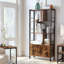 Andjoua 154.5cm H x 74cm W Bookcase-1705866205