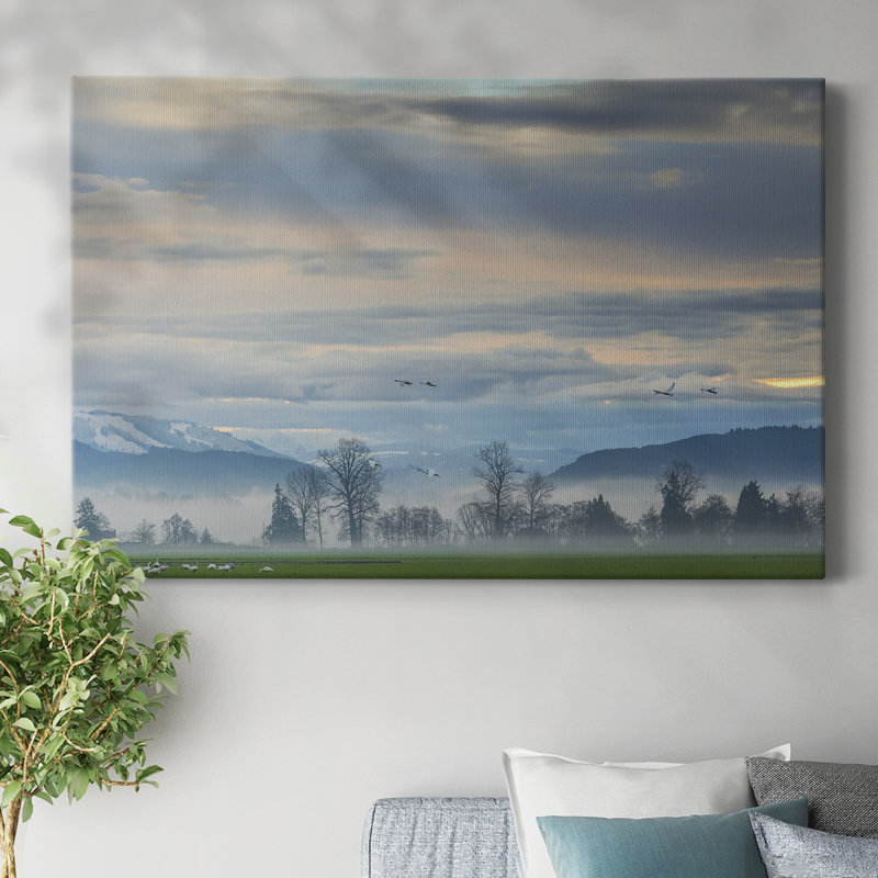 Misty Horizon-Gallery Wrapped Canvas, H 12 po x l 18 po