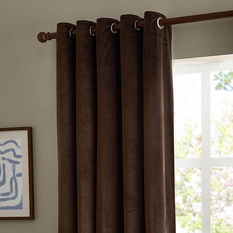 The Ultimate Velvet Fully Lined Room Darkening Curtain Panel Pair